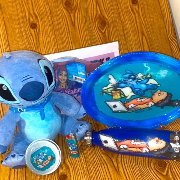LILO & STITCH ROLLING TRAY SET - Picture 1 of 4